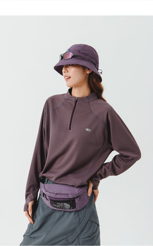 Blue Quick-Drying Training Long Sleeve T-shirt