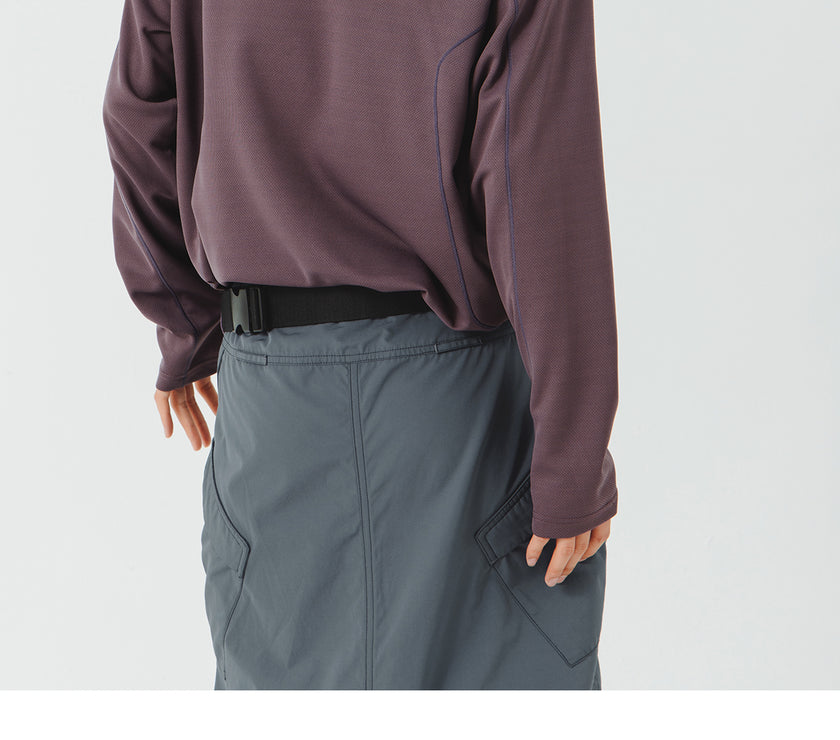 Blue Quick-Drying Training Long Sleeve T-shirt