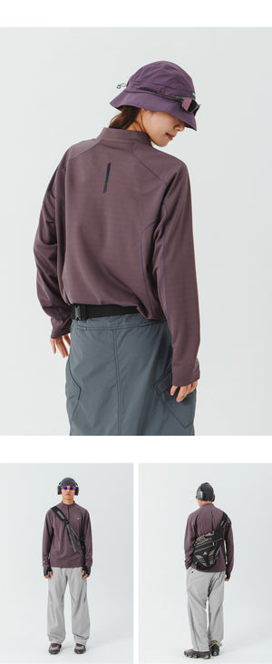 Blue Quick-Drying Training Long Sleeve T-shirt