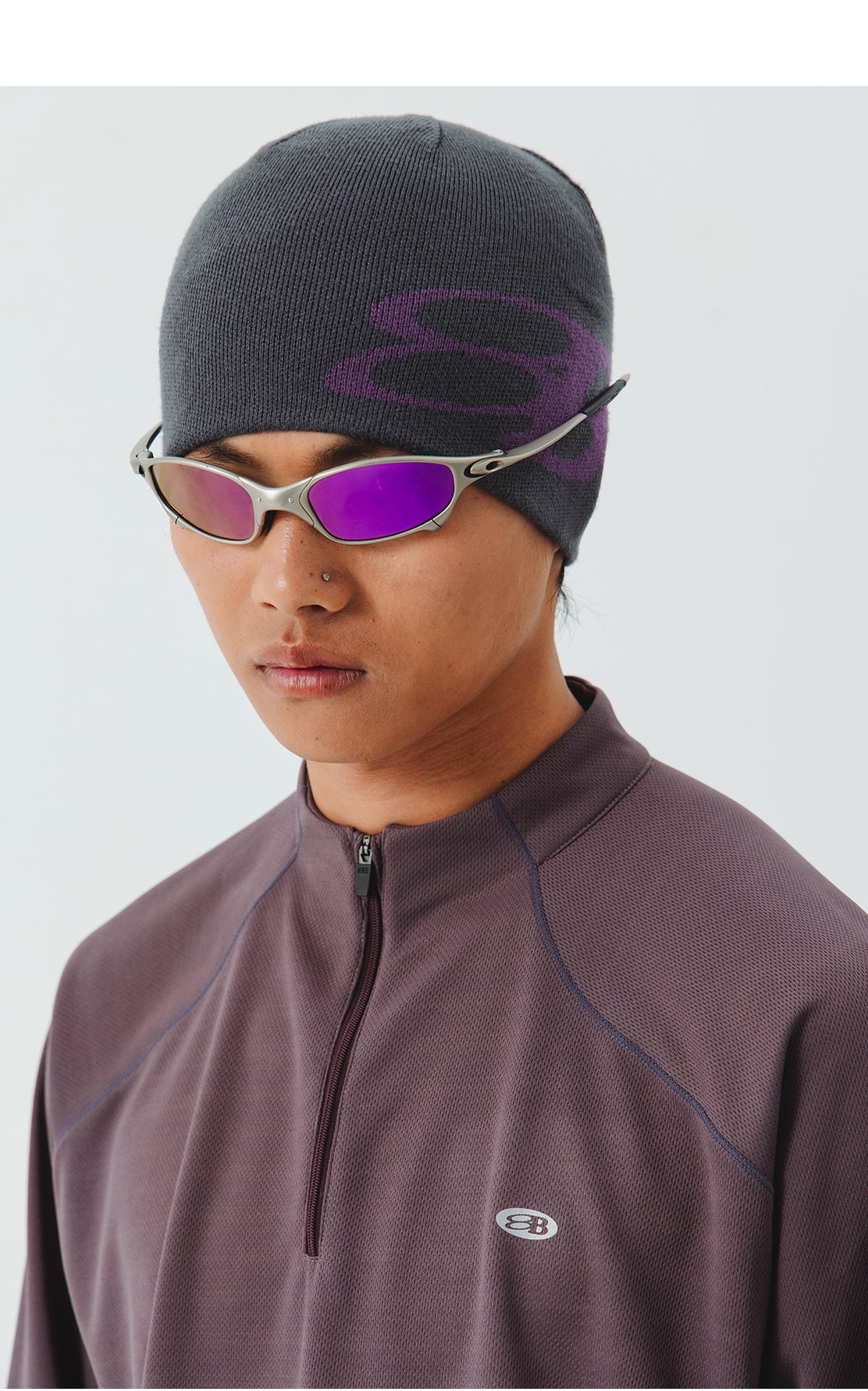 Blue Quick-Drying Training Long Sleeve T-shirt