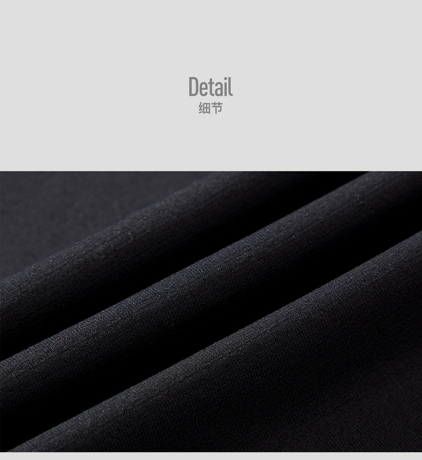 Blue Drawstring Training Unisex Long Sleeve T-shirt