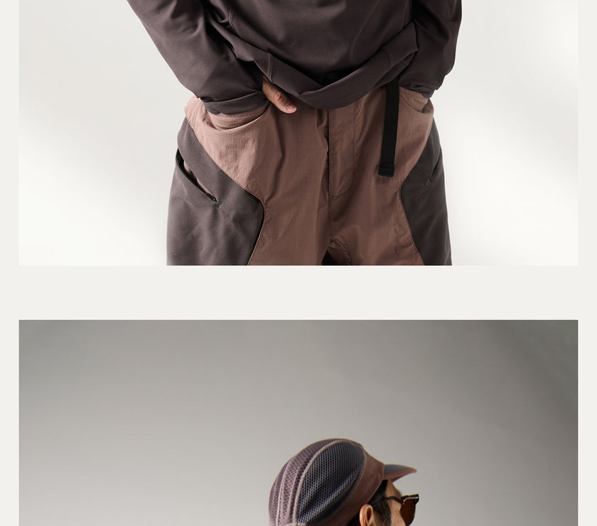 Blue Monte Stand-Up Collar Waffle Men's Training Long Sleeve T-Shirt