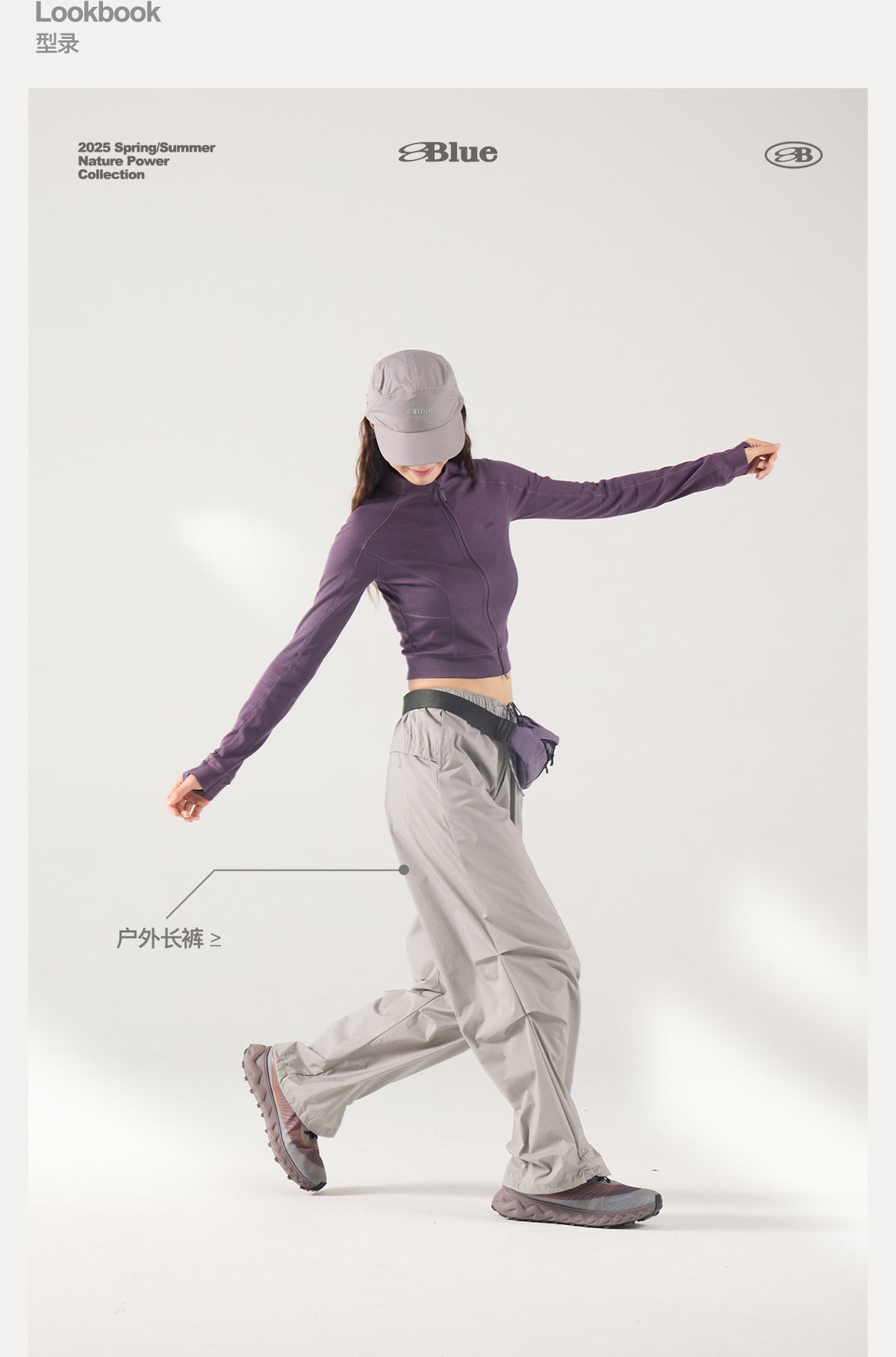 Blue Wool Waffle-Knit Women's Cardigan