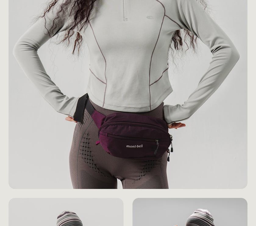 Blue Stand Collar Training Long Sleeve Ladies T-shirt