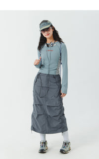 Blue Logo Long Sleeve T-Shirt