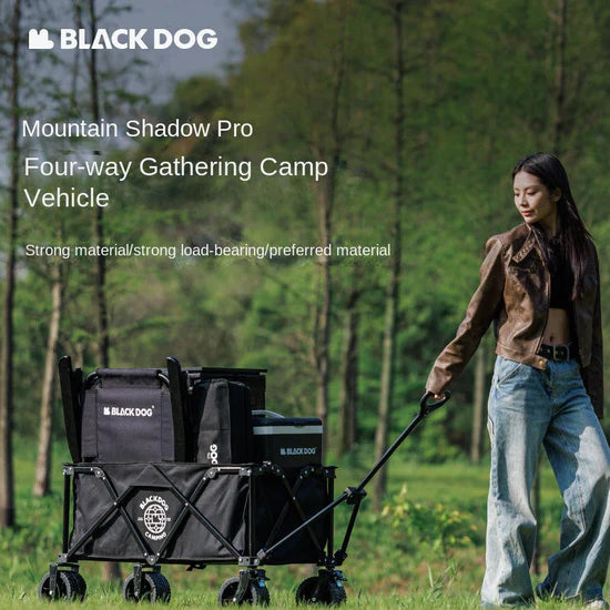 Black Dog Shanying Pro 4-Way Collapsible Camping Wagon