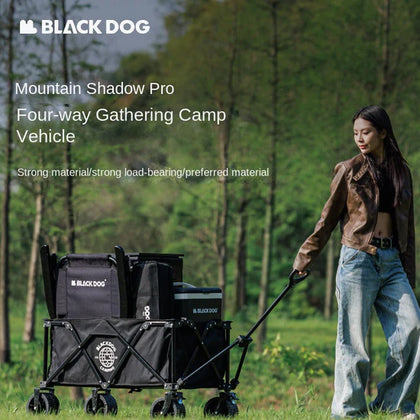 Black Dog Shanying Pro 4-Way Collapsible Camping Wagon