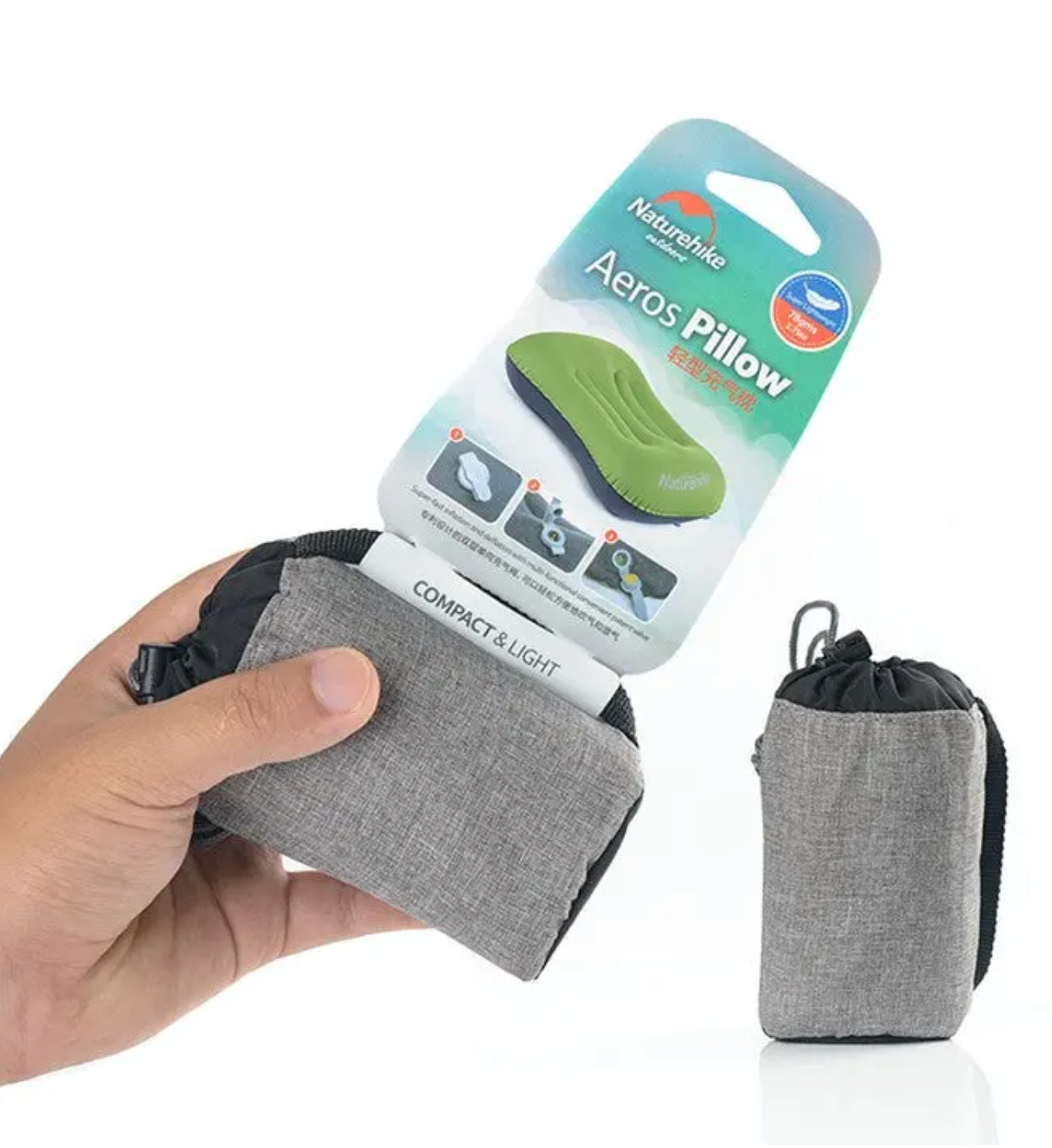 Naturehike Lightweight TPU Aeros Inflatable Pillow