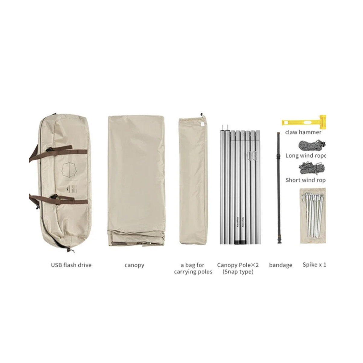 Naturehike Cloud Skies Octagonal Large Tarp Lite