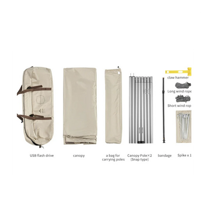 Naturehike Cloud Skies Octagonal Large Tarp Lite