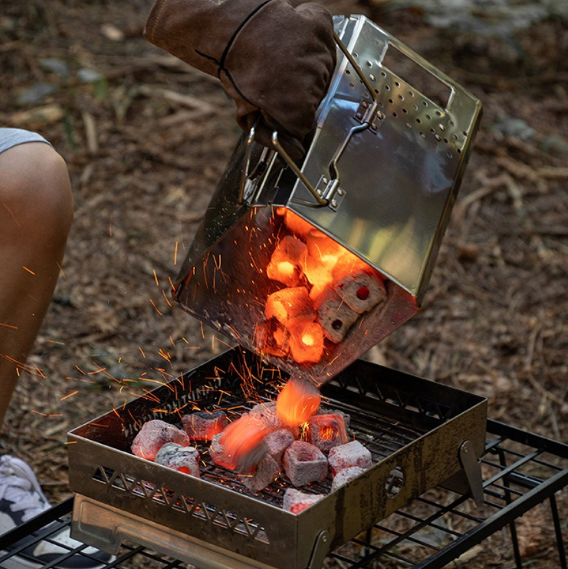 Camping Moon MT-18 Portable Charcoal Chimney Starter (2026)