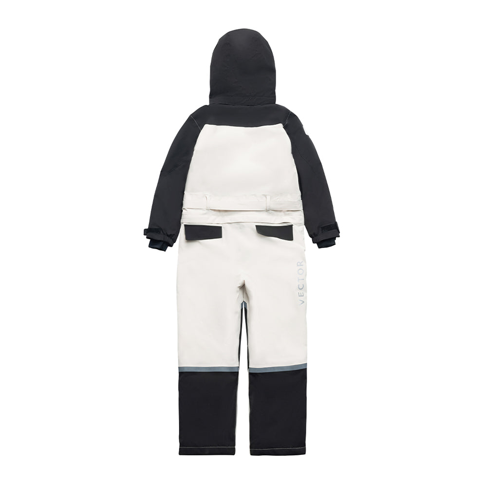 Vector Sparkle Panda Kids' Nebula Spliced Jumpsuit