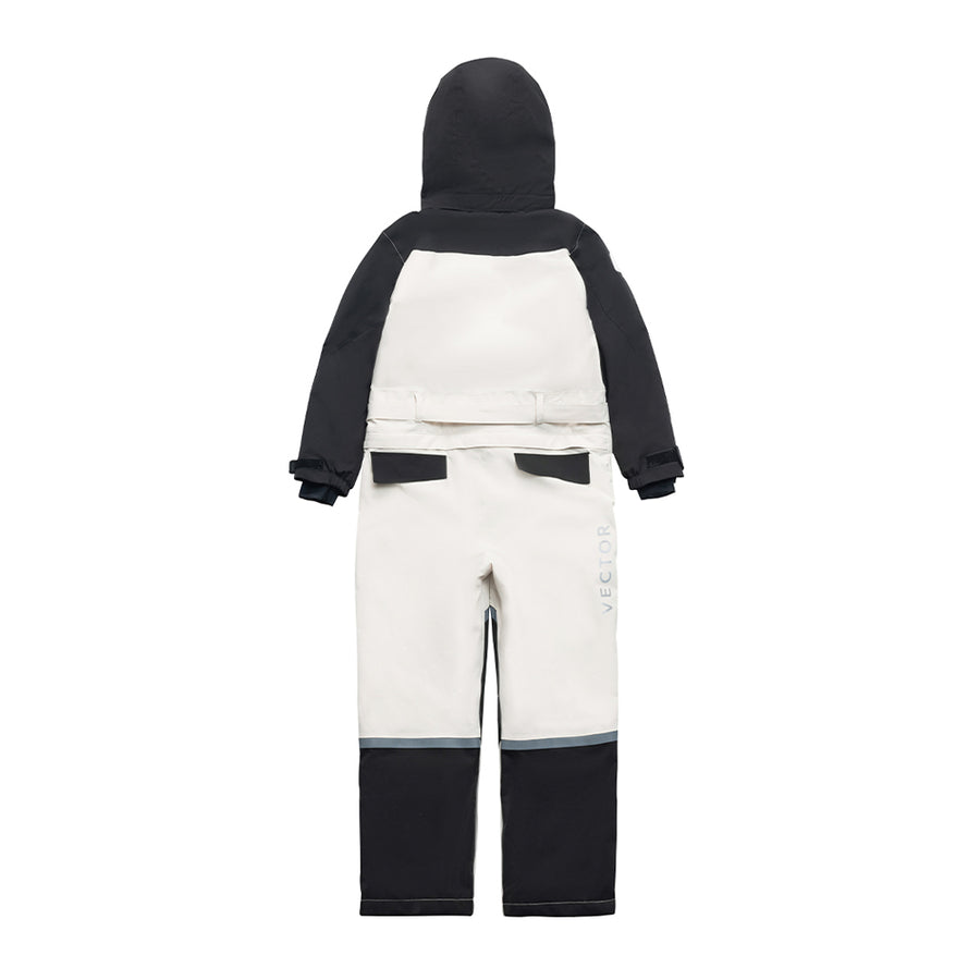 Vector Sparkle Panda Kids' Nebula Spliced Jumpsuit