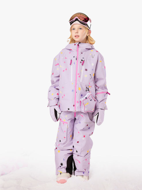 Vector Cosmic Fleece Ski Jacket - Kids