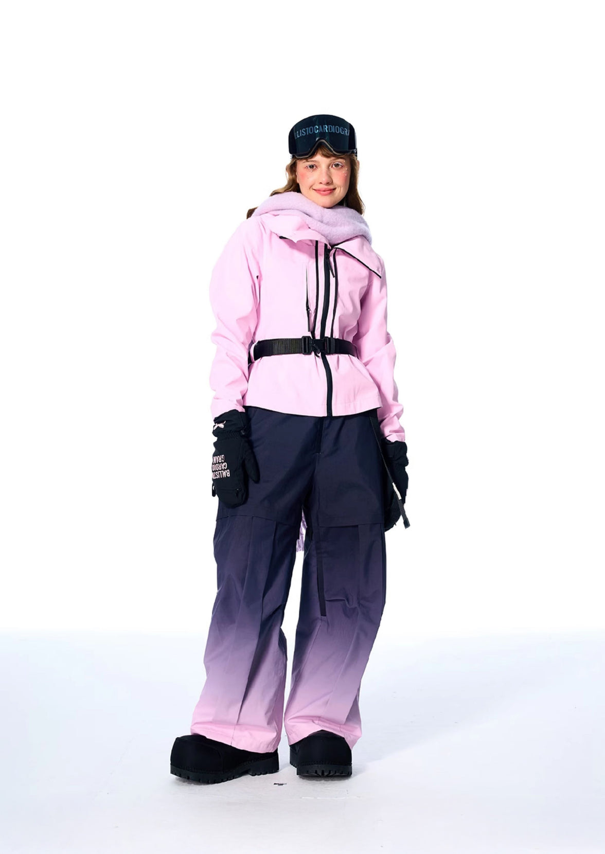 BCG Detachable 2-in-1 Multi-Functional Snow Jacket with Belt