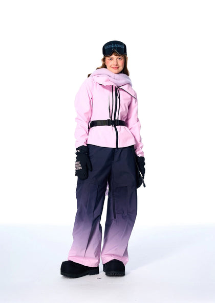 BCG Detachable 2-in-1 Multi-Functional Snow Jacket with Belt