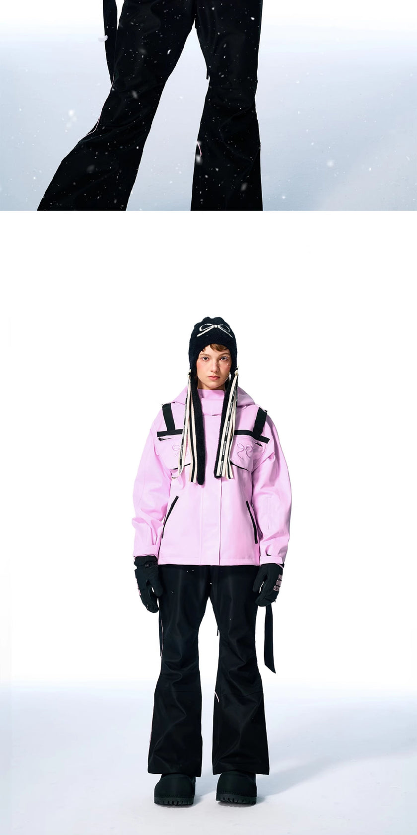 BCG Flared Ski Bib Pants