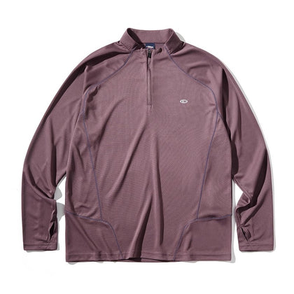 Blue Quick-Drying Training Long Sleeve T-shirt