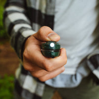 Six Function Whistle in use
