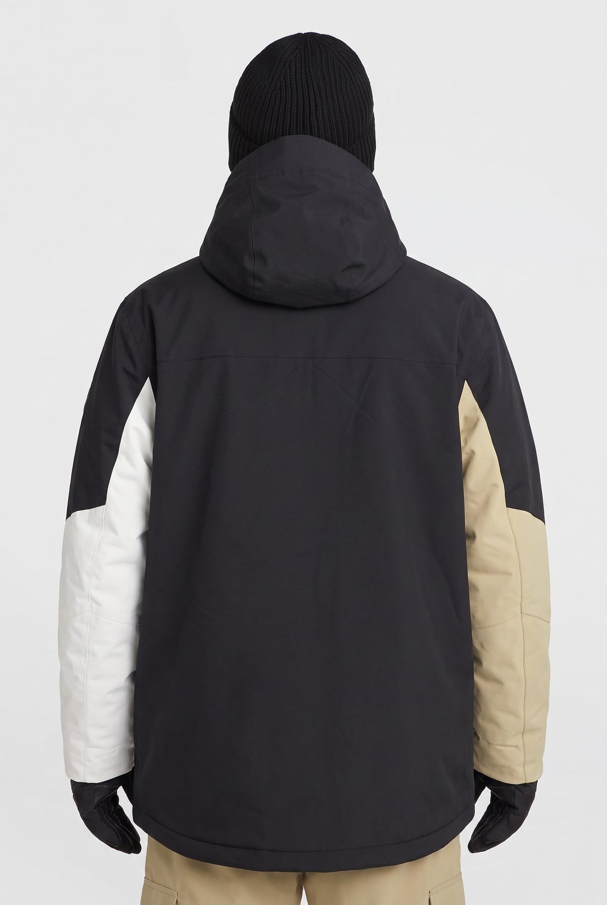 Black Out Beige Colour Block_2