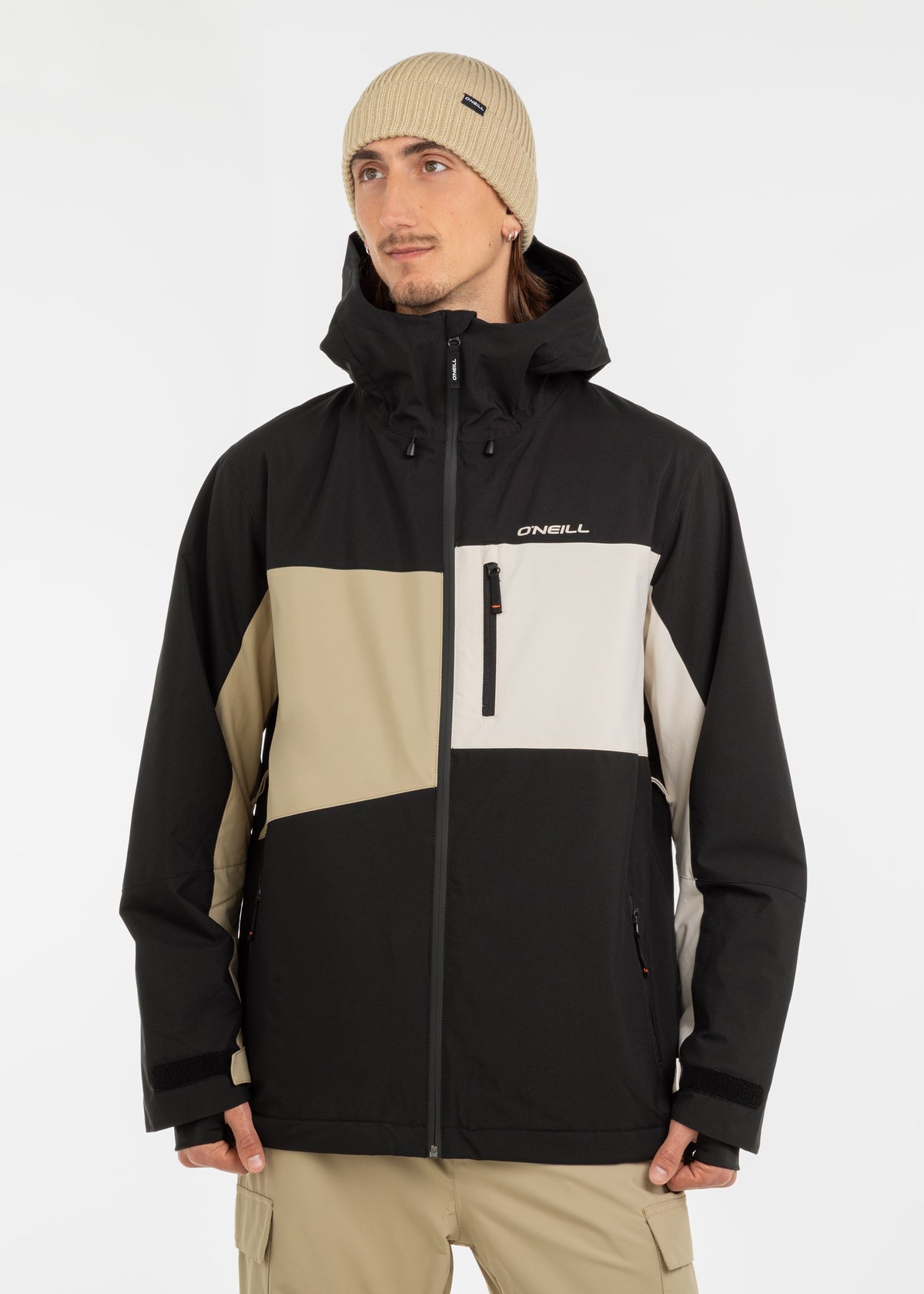 Black Out Beige Colour Block_4