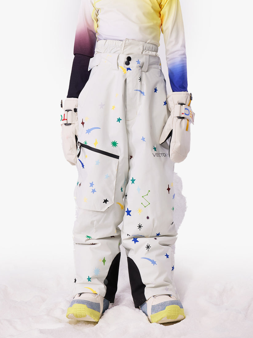 Vector Cosmic Cotton Ski Pants - Kids
