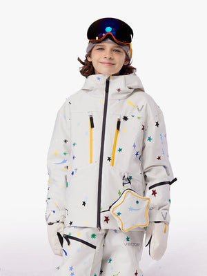 Vector Cosmic Fleece Ski Jacket - Kids