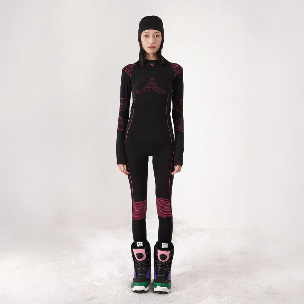 Vector Pastel Seamless Base Layer - Women's