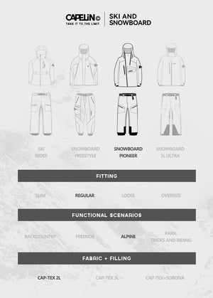 Capelin Crew Pulse Unisex Snowboard Pant - Unisex