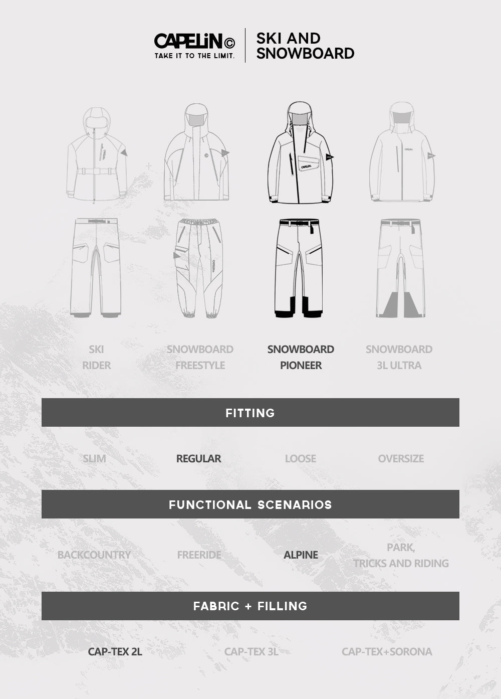 Capelin Crew Link Jacket Collection - Unisex