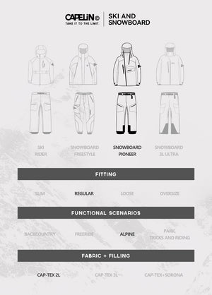 Capelin Crew Pulse Unisex Snowboard Pant - Unisex