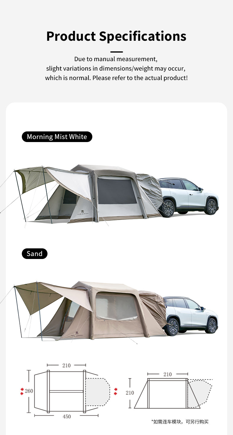 Mobi Garden LS2 CAR REAR AIR TENT