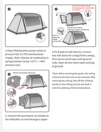 Mobi Garden LS2 CAR REAR AIR TENT