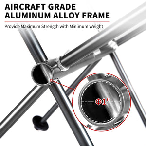 Naturehike YL05 Alu Folding Moon Chair Grey