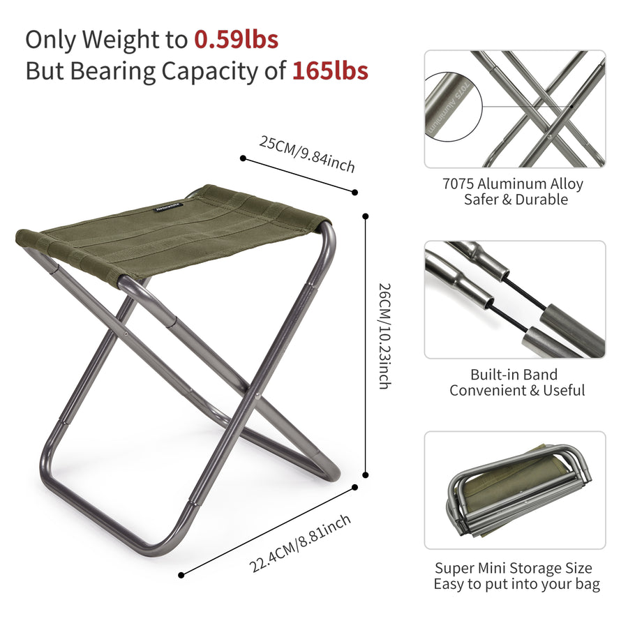 Naturehike Aluminum Alloy Foldable Chair(Easy Wild)