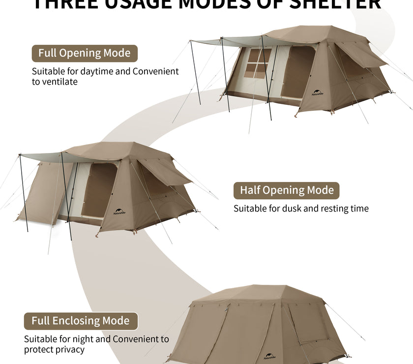 Naturehike Village 13 Gen 2 Quick Open Tent