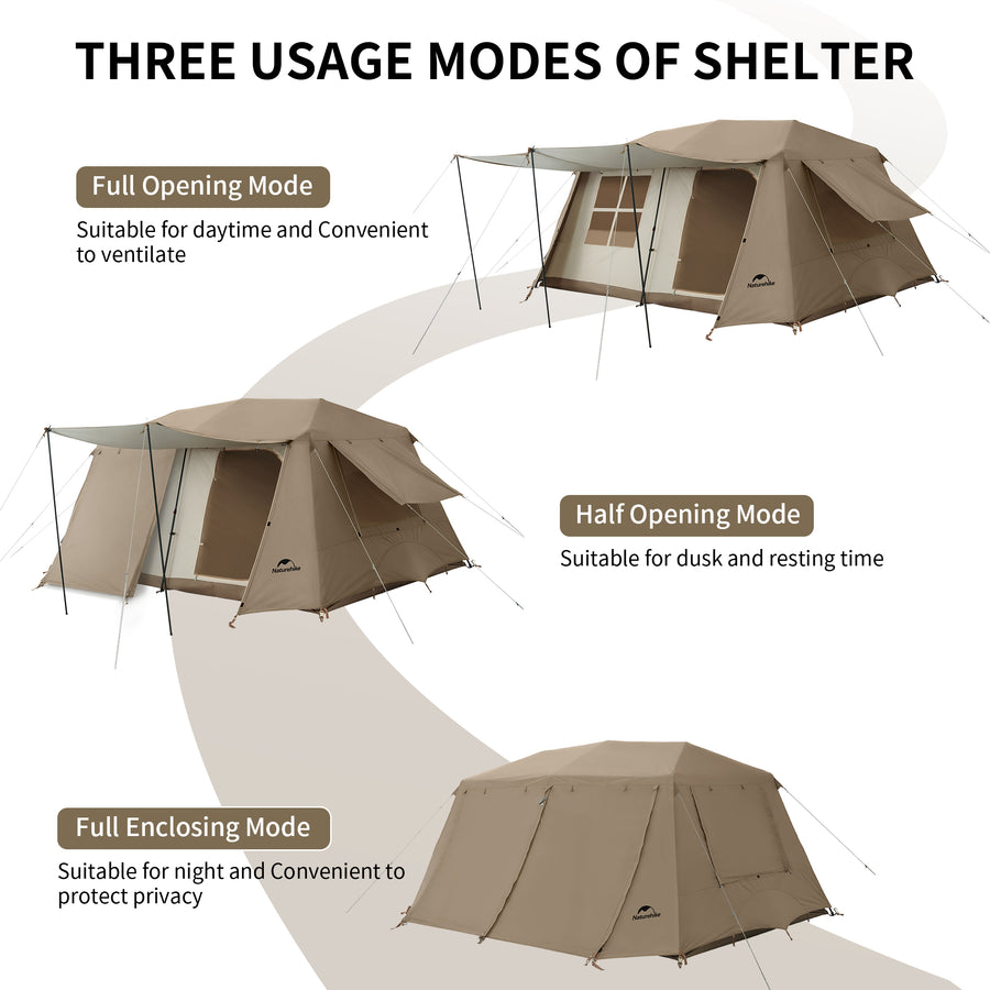 Naturehike Village 13 Gen 2 Quick Open Tent (2026)
