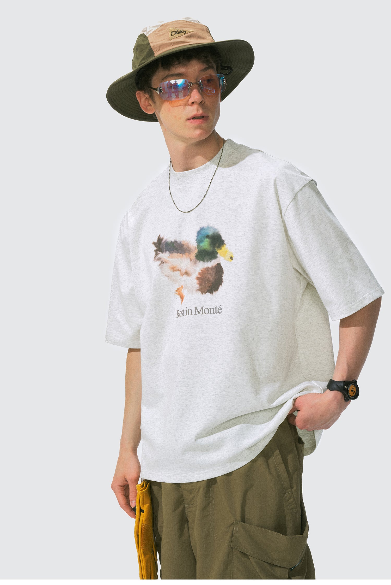 Monterest Outdoor Graphic Crew Neck T-shirt