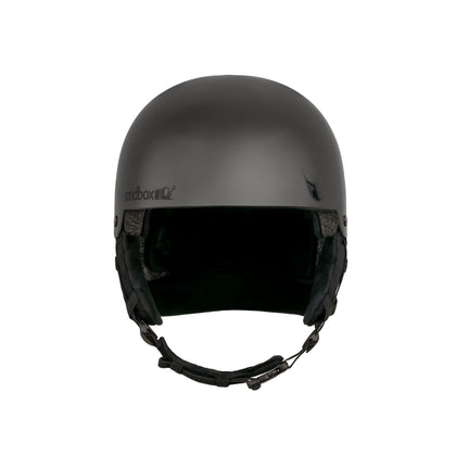 Sandbox Black Icon Ace Kids Helmet
