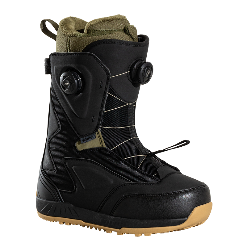 VAMEI  PRO Obsidian Green Dual Knob Snowboard Boots - Men's