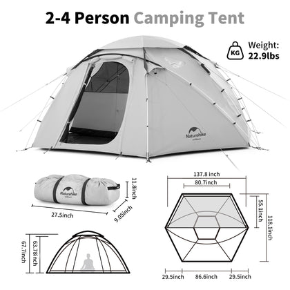 Naturehike Shepherd Dome Tent Gray