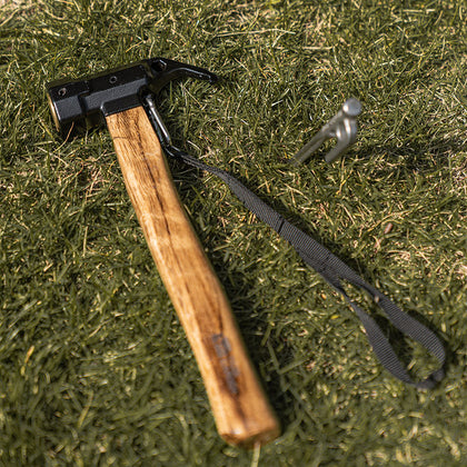 Mobi Garden Hammer With Wooden Handle