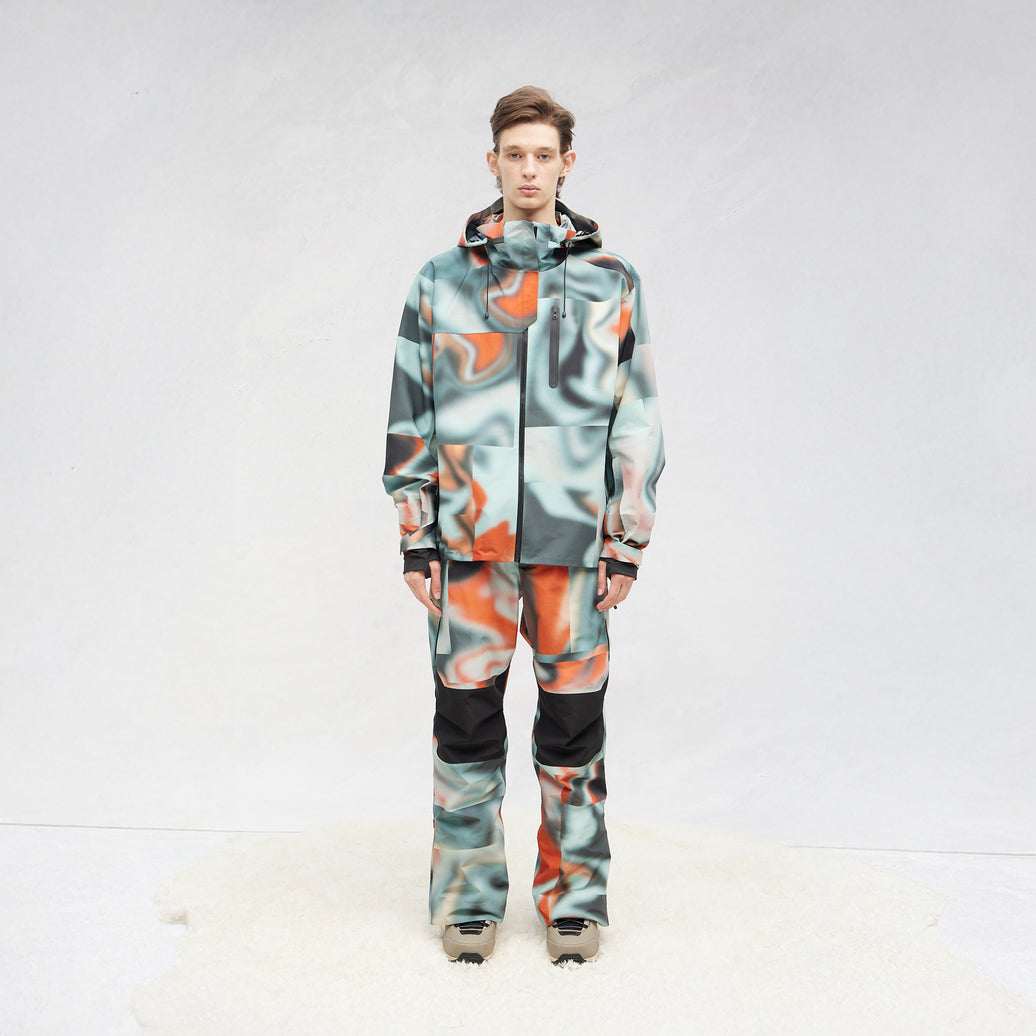 RandomPow Dazzle Veste et pantalon de neige pour hommes/femmes