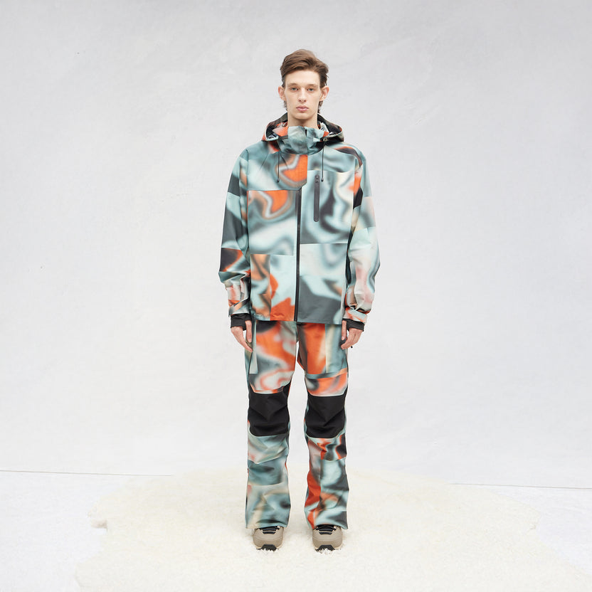 RandomPow Dazzle Veste et pantalon de neige pour hommes/femmes
