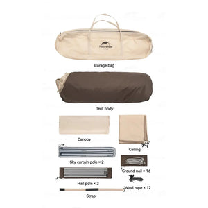 Naturehike Ango Automatic Tent Canopy Version (With Hall Pole)