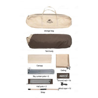 Naturehike Ango Automatic Tent Canopy Version (With Hall Pole)