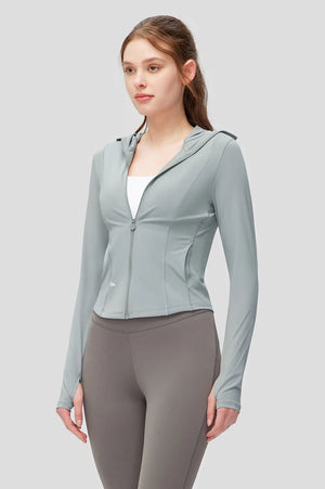 Beneunder AL11924 Iceskinny - Women's Slim-Fit Short Sun Protection Jacket Upf50+