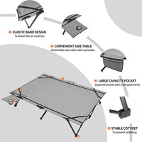 Naturehike XJC04 Ultralight Foldable Camping Cot Q-9E Double