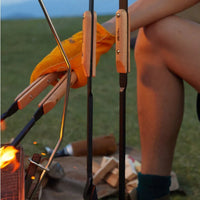 Mobi Garden High Qulity Wood Handle Charcoal Clip