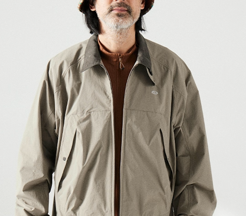 Blue Large Pocket Lapel Jacket